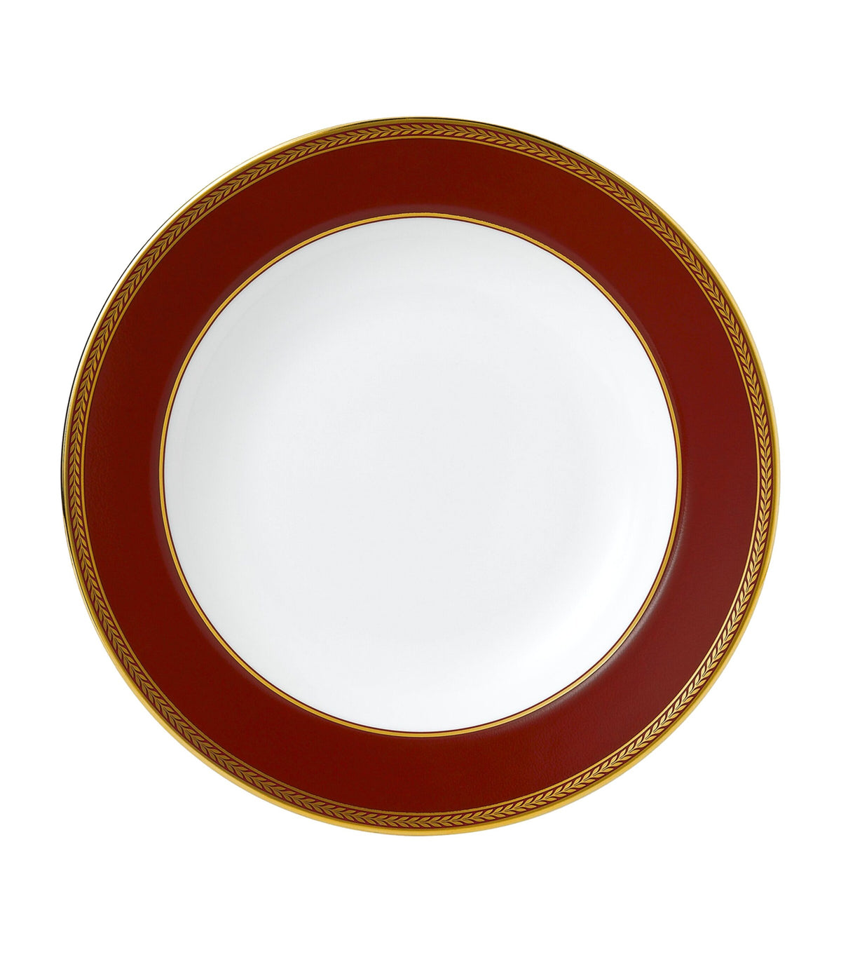Wedgwood Renaissance Red soup plate 23cm (British brand)