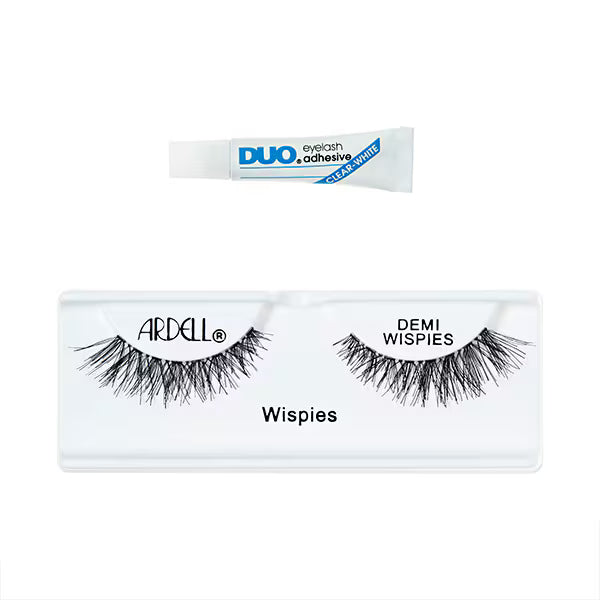 Ardell Demi Wispies false eyelashes black kit - British product