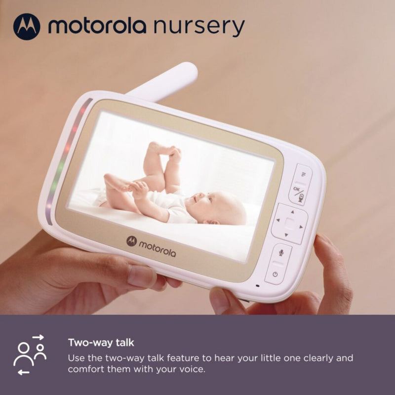 Motorola VM45 Connect smart video baby monitor 5 inch (British brand)