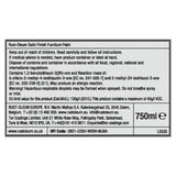 Rust-Oleum furniture paint Slate 750ml (British brand)