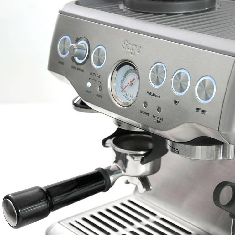 Sage Barista Express BES875UK espresso machine, UK version