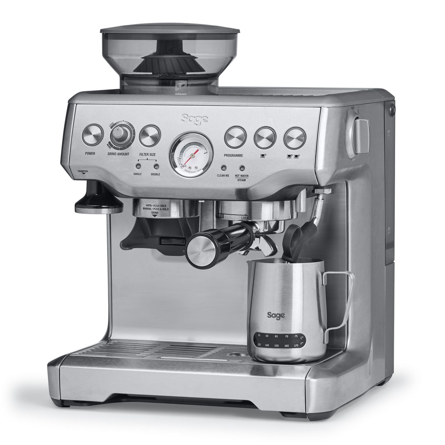 Sage Barista Express BES875UK espresso machine, UK version