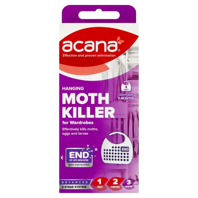 Acana Hanging Moth Killer Lavender   4 per pack GOODS M&S   