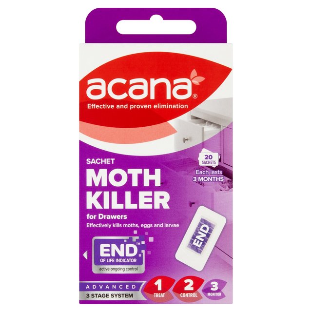 Acana Moth Killer Lavender   20 per pack GOODS M&S   