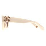 Roberto Cavalli sunglasses cat-eye gradient beige brown - British product