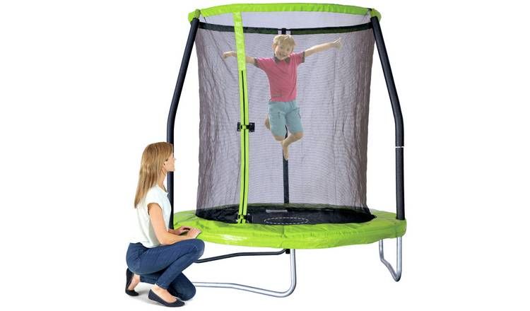 Chad Valley 6ft Outdoor Kids Trampoline with Enclosure GOODS Argos