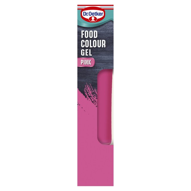 Dr. Oetker Pink Food Colouring Gel   15g