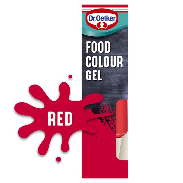 Dr. Oetker Red Food Colouring Gel   15g