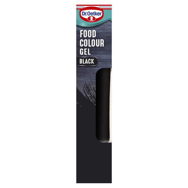 Dr. Oetker Black Food Colouring Gel   15g GOODS M&S   