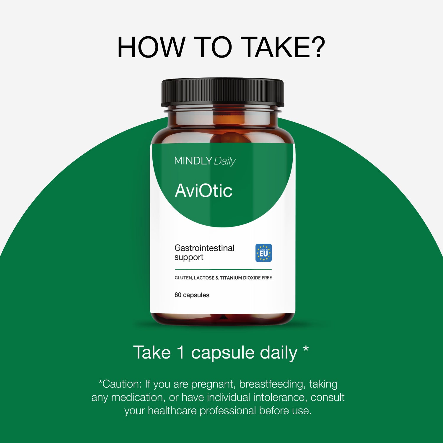 AviOtic probiotic complex 60 capsules - British product