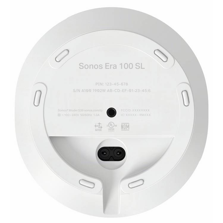 Sonos Era 100 SL white wireless smart speaker, UK version