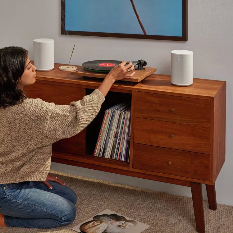 Sonos Era 100 SL white wireless smart speaker, UK version