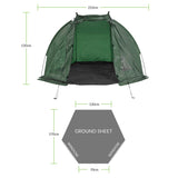 Kingcarp 12ft 2 rod carp fishing set with shelter - British product