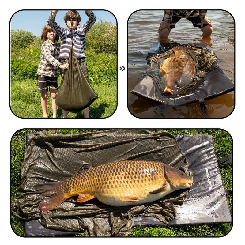 Kingcarp 12ft 2 rod carp fishing set with shelter - British product