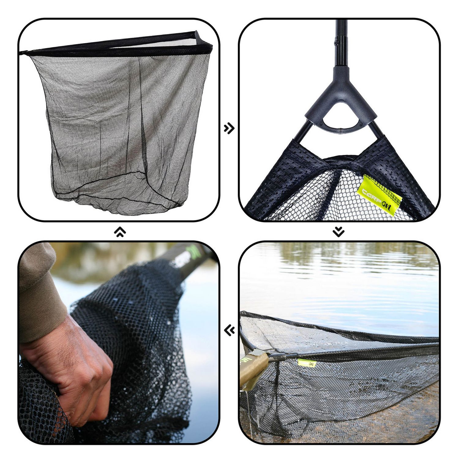 Kingcarp 12ft 2 rod carp fishing set with shelter - British product