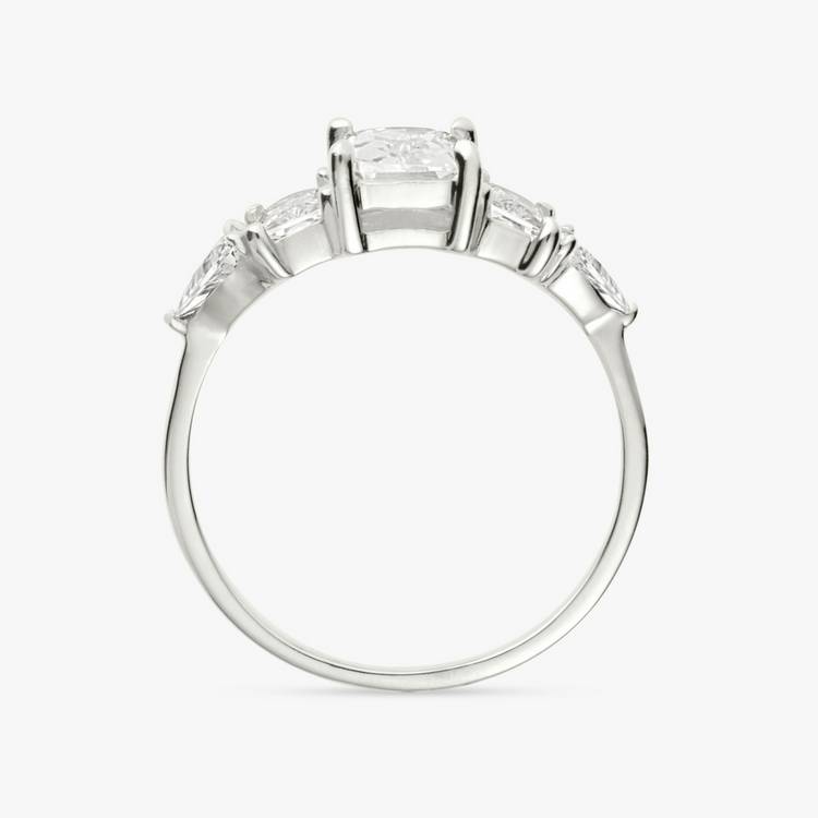 Revere sterling silver cubic zirconia ring small, imported from the UK