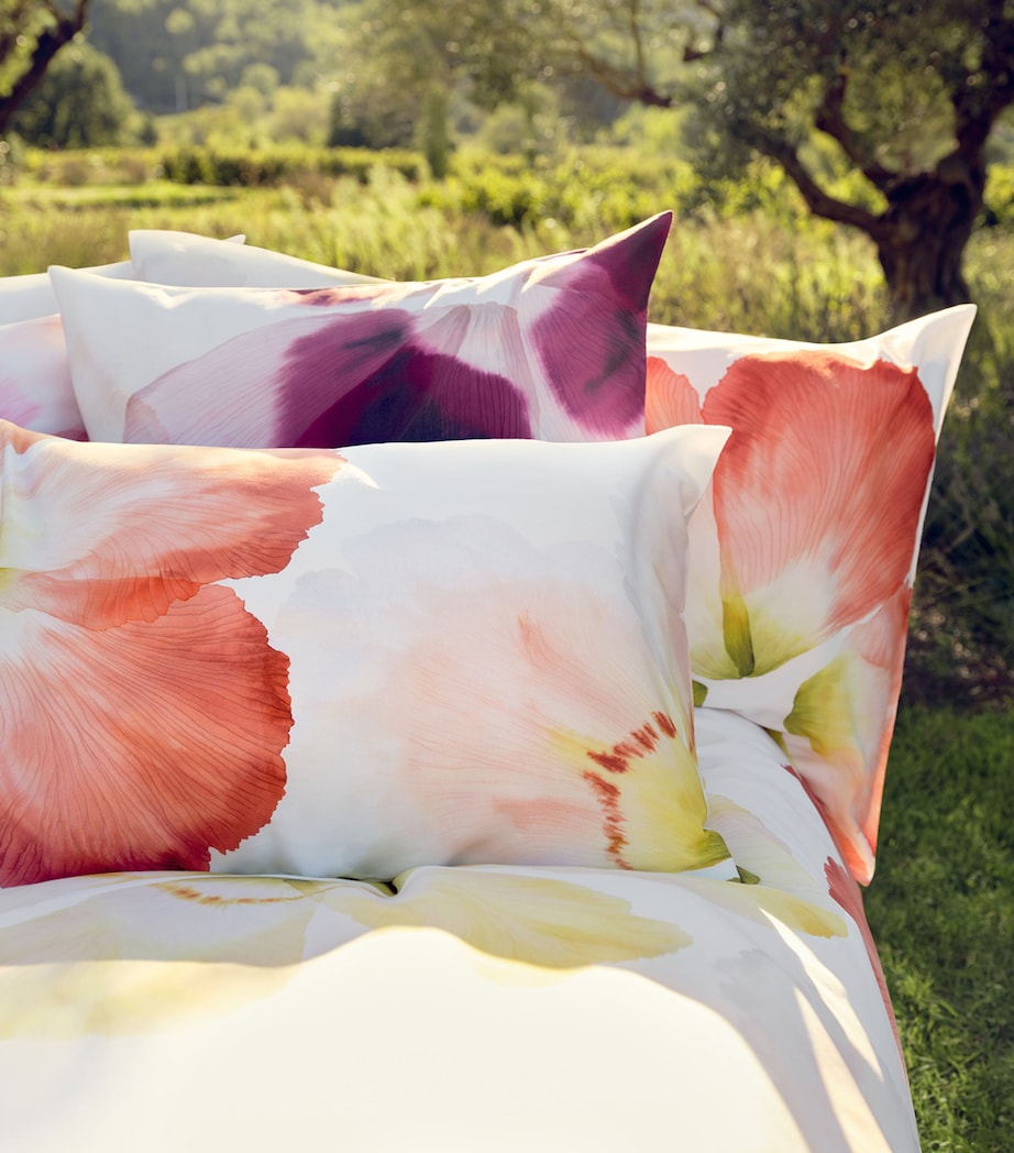 Schlossberg Aurora King duvet cover floral print cotton sateen, UK version