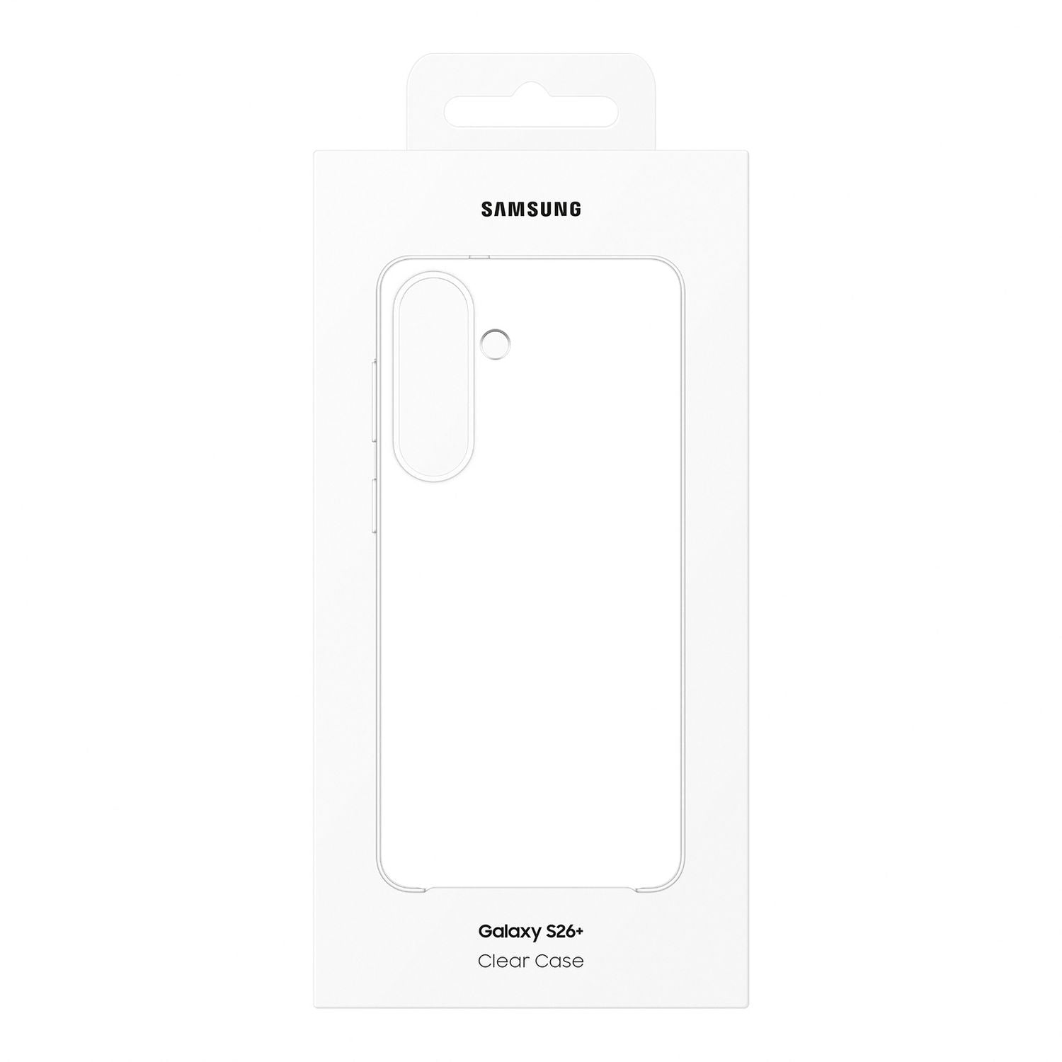 Samsung clear phone case for Galaxy S26+ - British product
