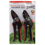 Wilkinson Sword bypass and anvil pruners twin pack - British product