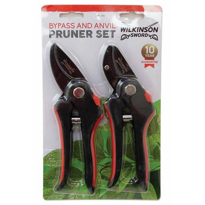 Argos Wilkinson Sword Bypass and Anvil Pruners Twin Pack- Buy online at McGrocer
