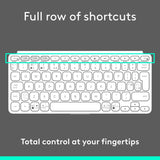 Logitech Keys-To-Go 2 wireless keyboard pale grey, imported from the UK