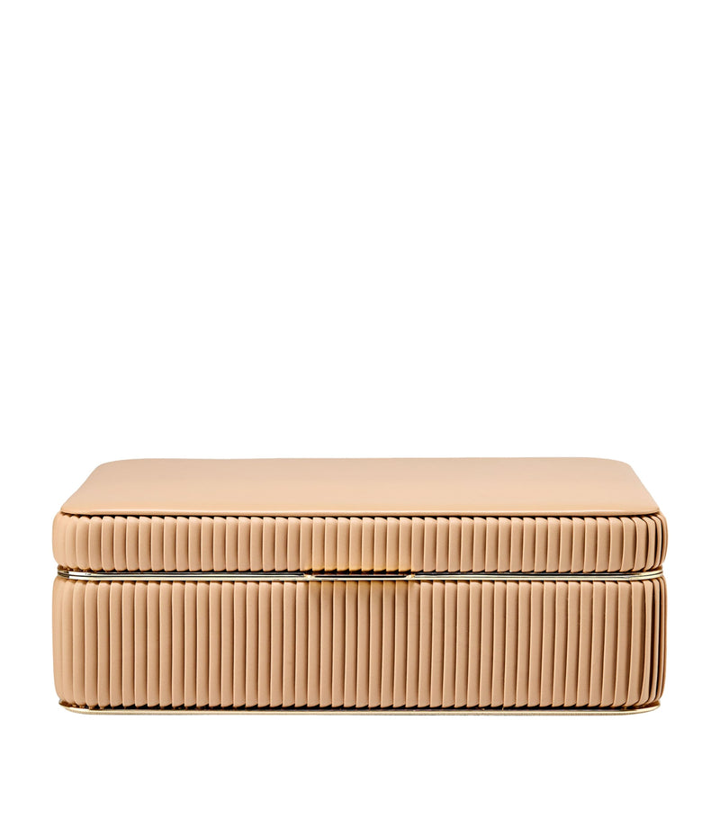 WOLF Medium Bella jewellery box (British brand)