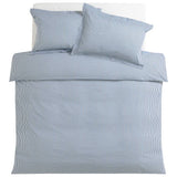 Habitat toddler bedding set denim stripe Oxford edge (British brand)