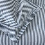 Habitat toddler bedding set denim stripe Oxford edge (British brand)