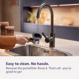 Philips Baristina bean to cup coffee machine black (British brand)