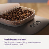 Philips Baristina bean to cup coffee machine black (British brand)