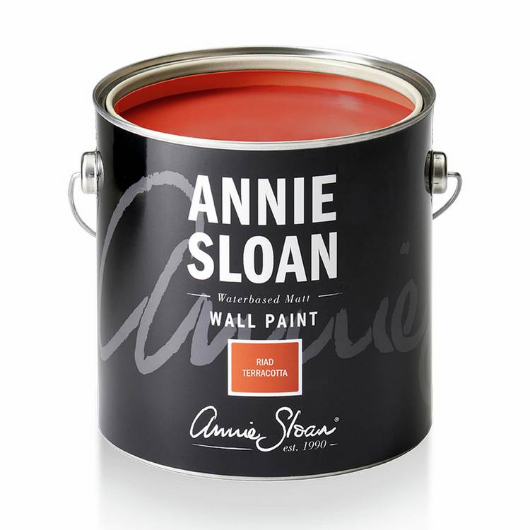 Annie Sloan wall paint Riad Terracotta 2.5L - British product