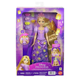 Disney Princess Rapunzel light-up hair doll with accessories - British product