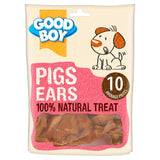 Good Boy Pigs Ears Dog Treats   10 per pack GOODS M&S   