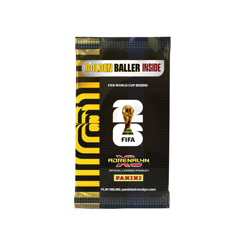Panini FIFA World Cup 2026 trading card starter pack, imported from the UK