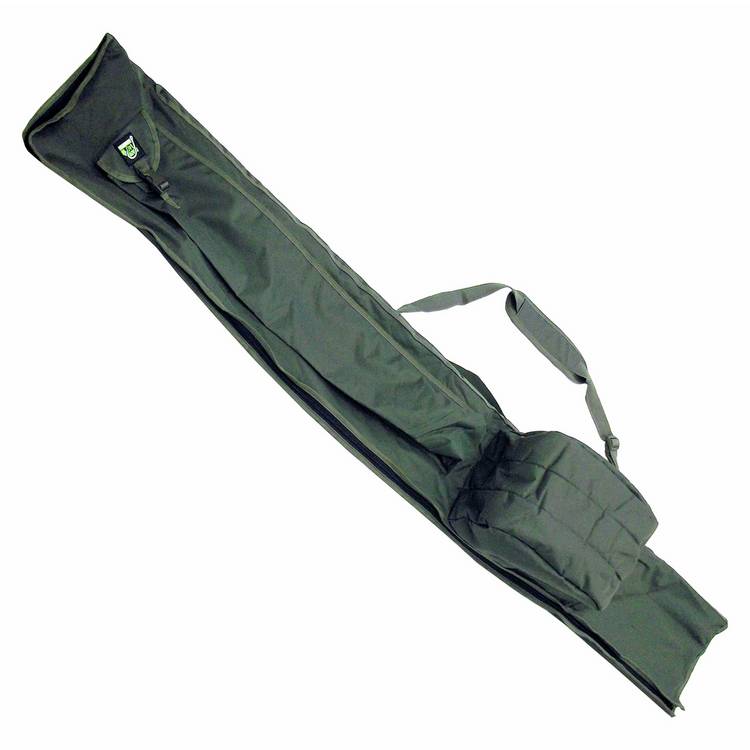 Carp On rod and reel holdall padded green, UK version