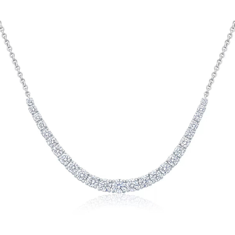 Costco diamond necklace 2.50ctw round brilliant cut white gold, UK version