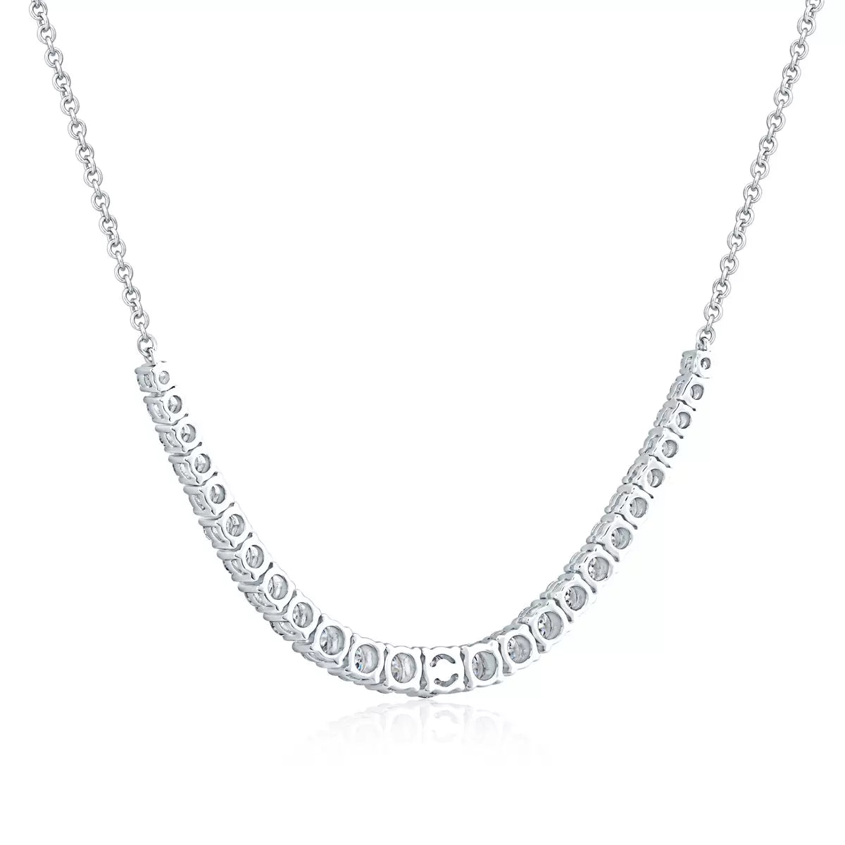 Costco diamond necklace 2.50ctw round brilliant cut white gold, UK version