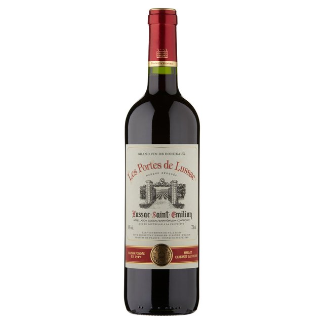 Porte de Lussac Saint Emilion   75cl GOODS M&S   