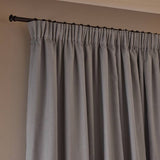 Habitat dove grey linen blackout curtains 117x137cm, imported from the UK