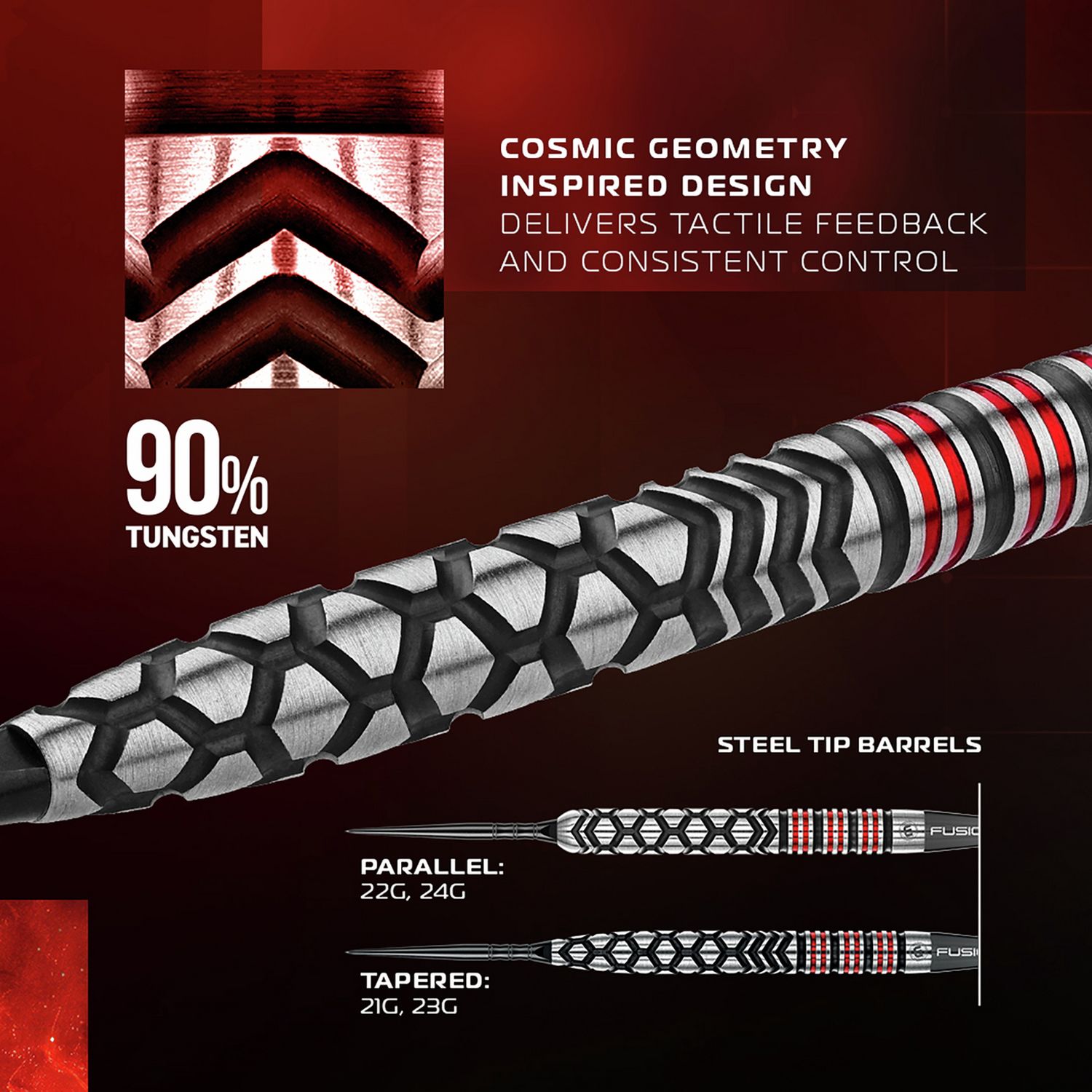 Winmau Fornax Switchpoint darts 24g - British product