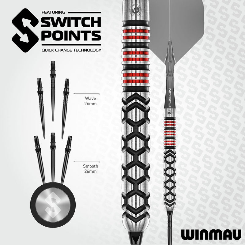 Winmau Fornax Switchpoint darts 24g - British product