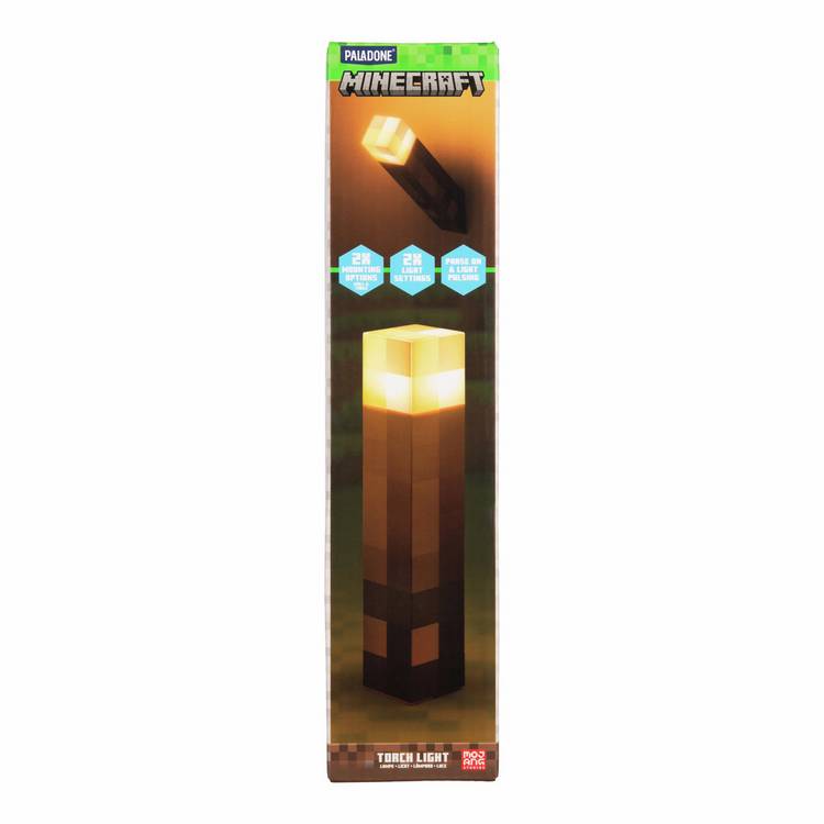 Minecraft LED novelty light multicoloured 28cm (British brand)