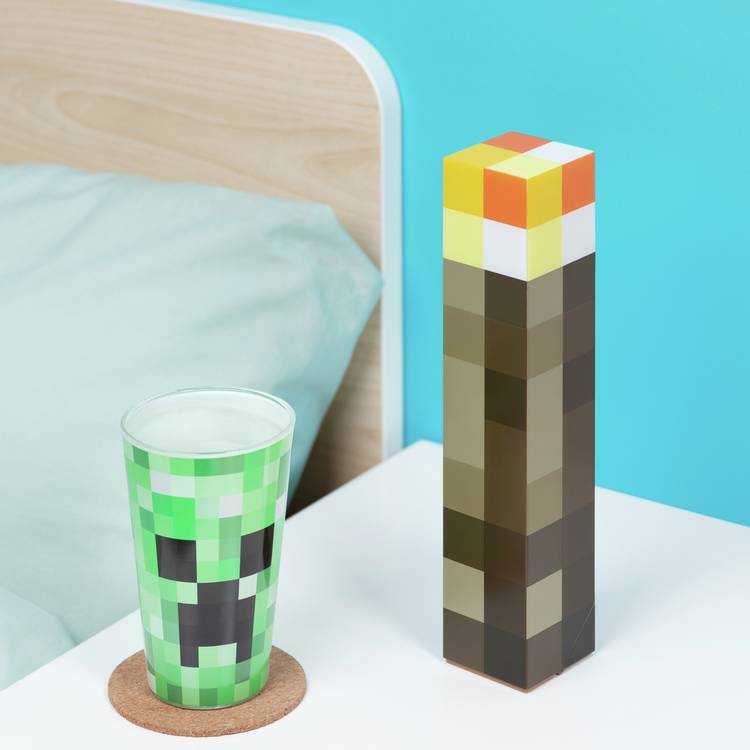 Minecraft LED novelty light multicoloured 28cm (British brand)
