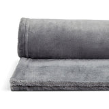 Argos Home Super Soft Fleece Throw - 125x150cm - Flint Grey