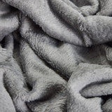Argos Home Super Soft Fleece Throw - 125x150cm - Flint Grey
