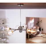 Habitat Sputnik 6 light chrome pendant - British product