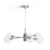 Habitat Sputnik 6 light chrome pendant - British product