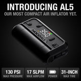 NOCO AL5 lithium air inflator compact cordless pump, imported from the UK