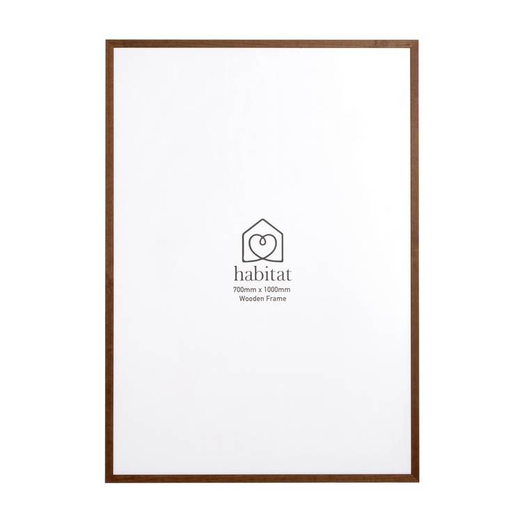 Habitat Ontario walnut picture frame 70x100cm - British product