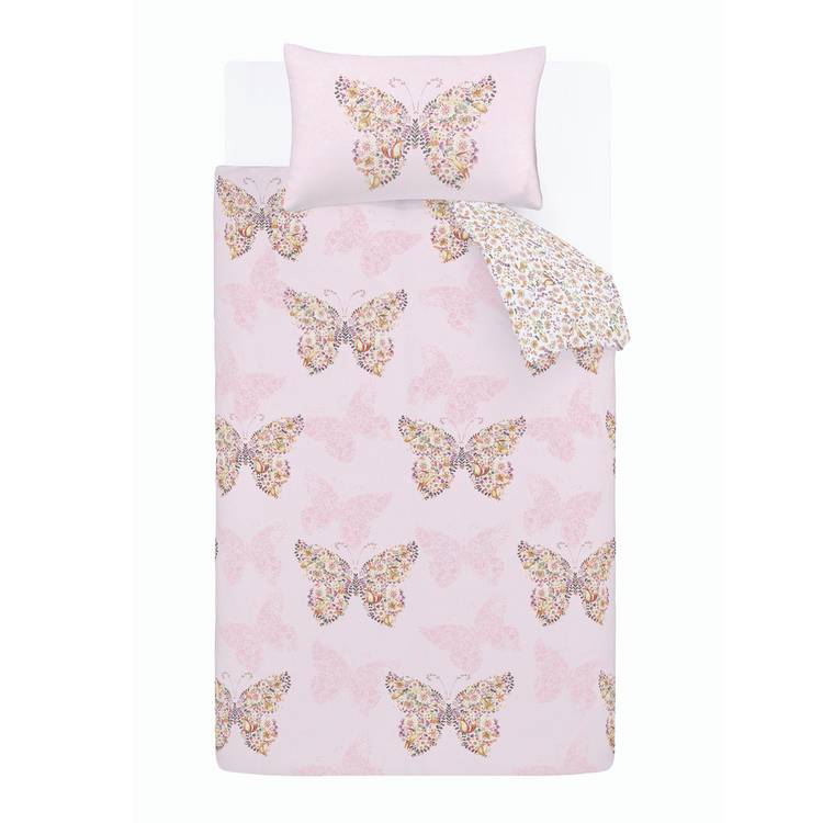 Catherine Lansfield Enchanted Butterfly bedding set single (British brand)